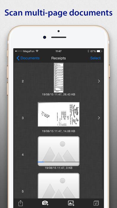 SharpScan Pro: OCR PDF scanner Schermata dell'app #4