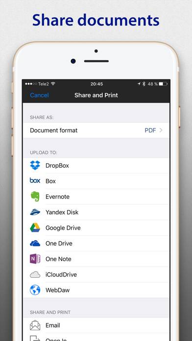 SharpScan Pro: OCR PDF scanner Schermata dell'app #5
