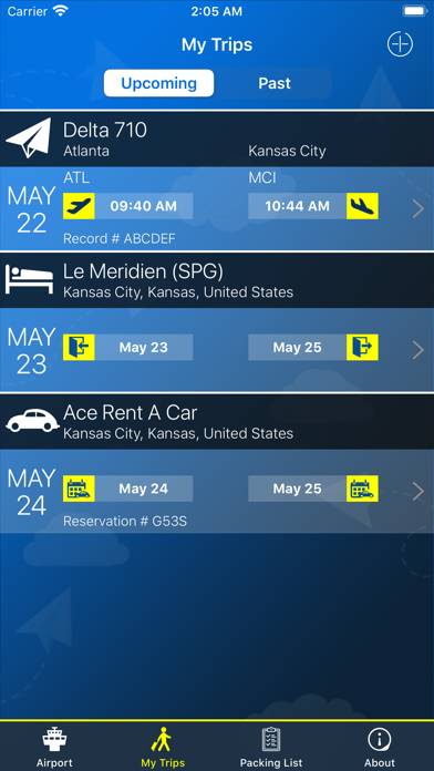 Las Vegas Info (LAS) plus Tracker App screenshot