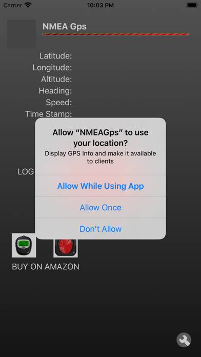 NMEA Gps Capture d'écran de l'application #1