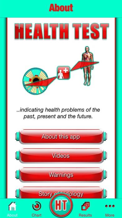 Health Test Captura de pantalla de la aplicación #5