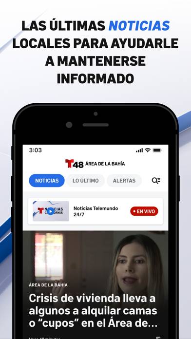 Telemundo 48: Área de la Bahía App screenshot