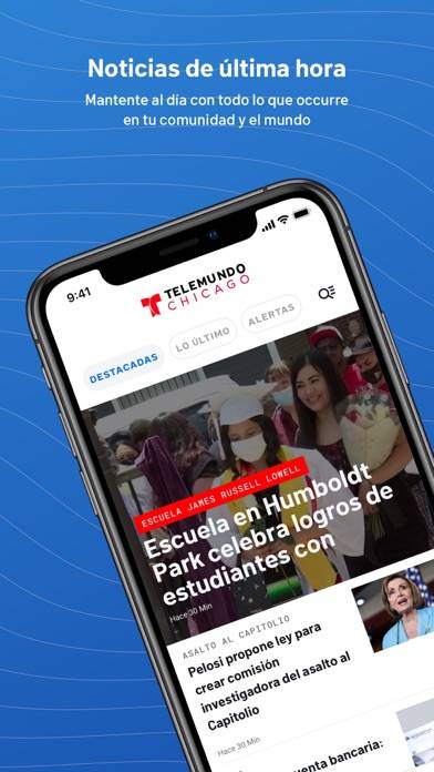 Telemundo Chicago: Noticias App screenshot #1