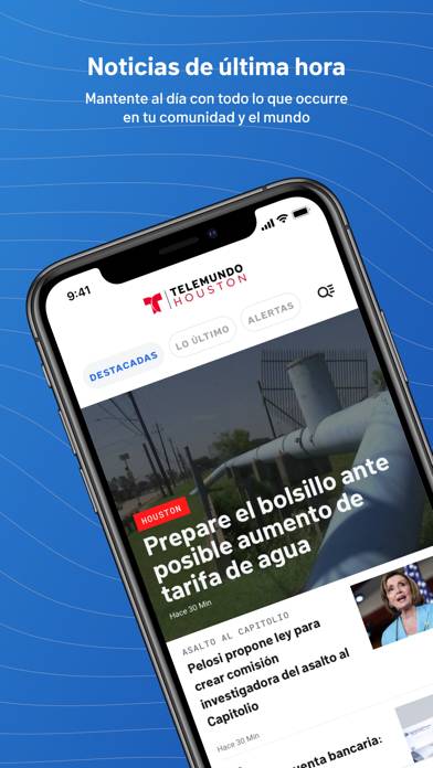 Telemundo Houston: Noticias App screenshot #1