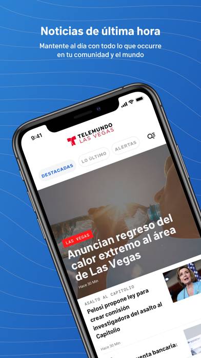 Telemundo Las Vegas: Noticias App screenshot