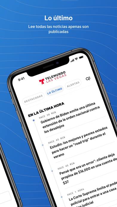 Telemundo Las Vegas: Noticias App screenshot