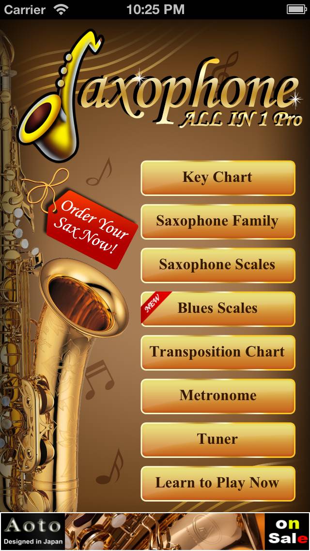 Saxophone All-in-one Pro screenshot