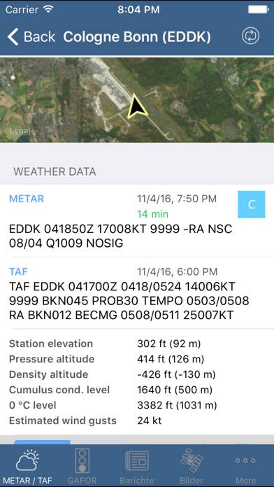 Aviation weather App screenshot #2