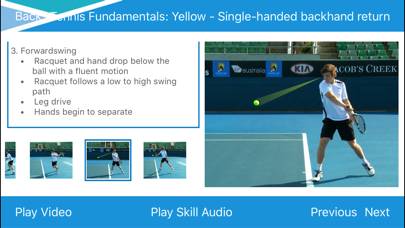 Tennis Australia Technique Captura de pantalla de la aplicación #5