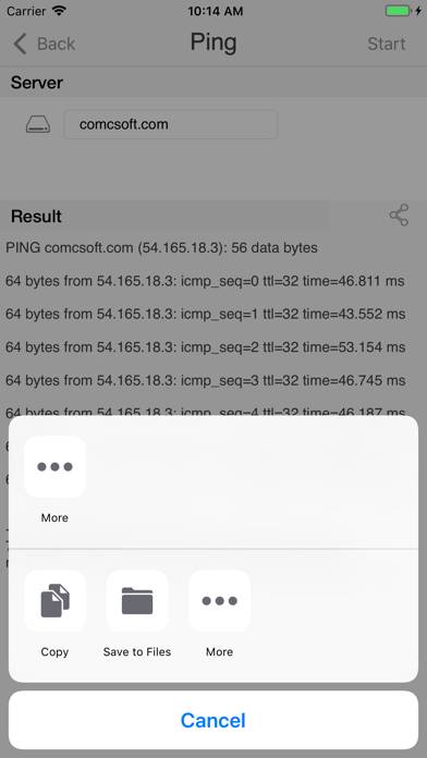 INetTools App-Screenshot #5