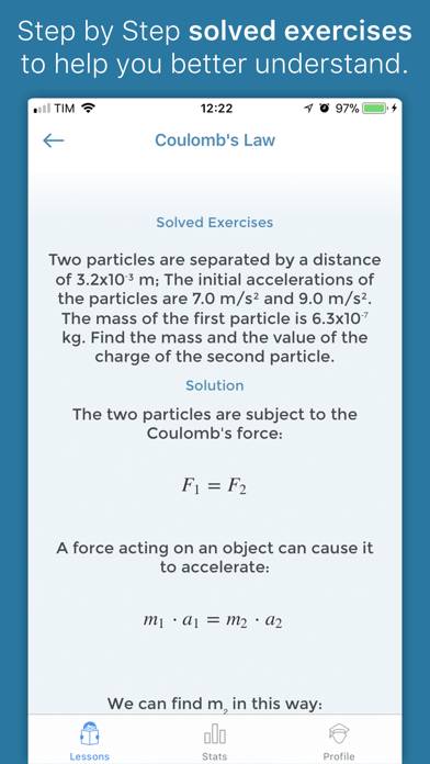 IFisica™ Schermata dell'app