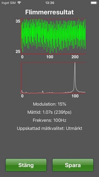 Ljus App skärmdump