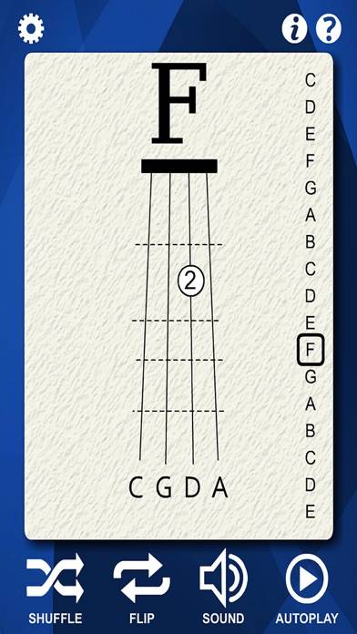 Cello Flash Cards App-Screenshot