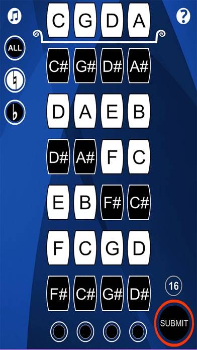 Cello Flash Cards App-Screenshot