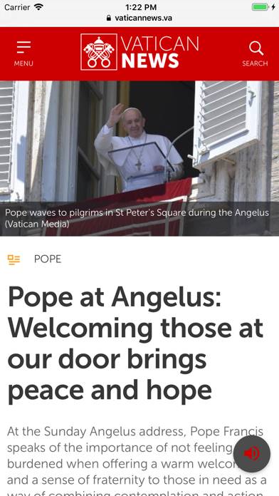 The Vatican News Captura de pantalla de la aplicación #3