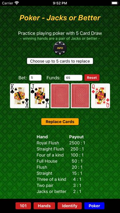 Poker 101 App screenshot #4
