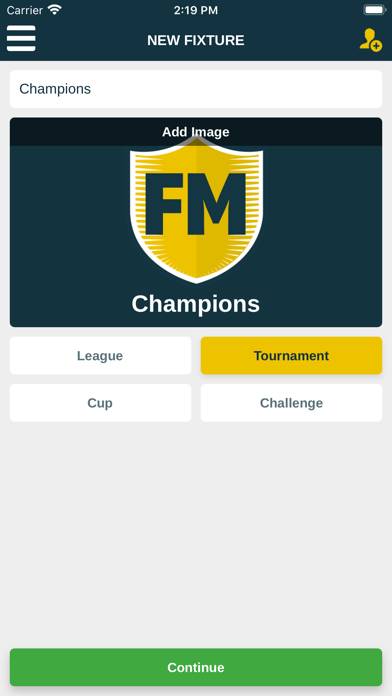 Fixture Maker App screenshot