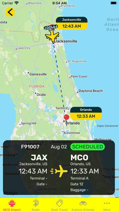 Orlando Airport (MCO) Info App-Screenshot #3