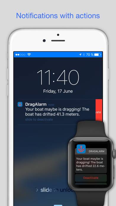 DragAlarm (Anchor guard) Capture d'écran de l'application #4