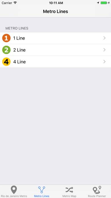 Rio de Janeiro Metro App-Screenshot #5