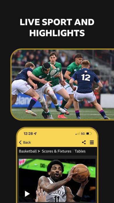 BBC Sport Captura de pantalla de la aplicación #3
