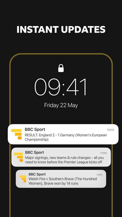 BBC Sport Captura de pantalla de la aplicación #5