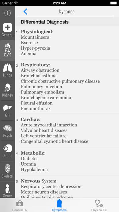 Clinical Skills Capture d'écran de l'application #2