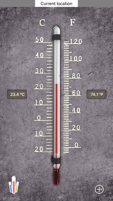 HD Thermometer ⊎ Captura de pantalla de la aplicación #1