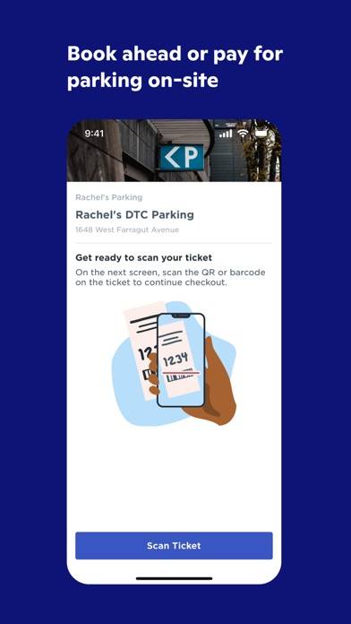 ParkWhiz App screenshot