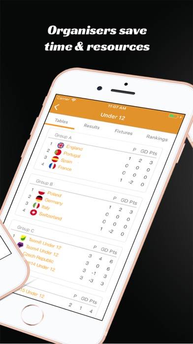 Competize Tournaments, Leagues Captura de pantalla de la aplicación #3