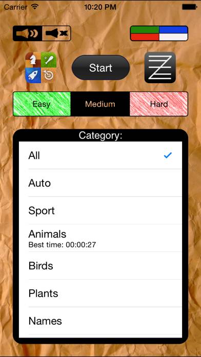 Hangman Schermata dell'app #3