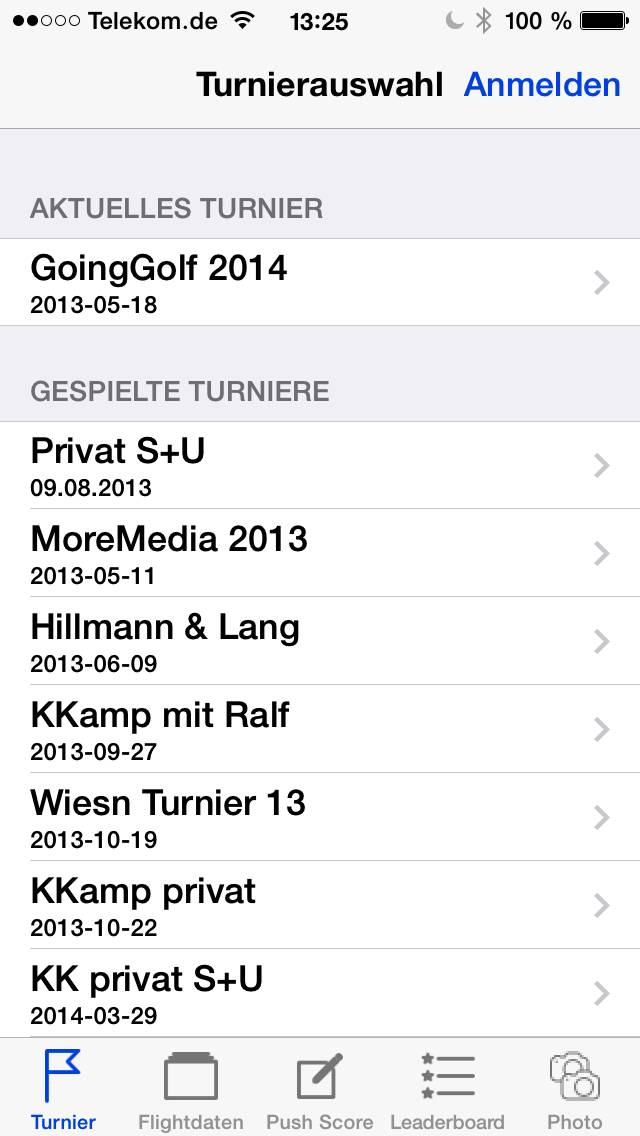 GoingGolf App-Screenshot #1