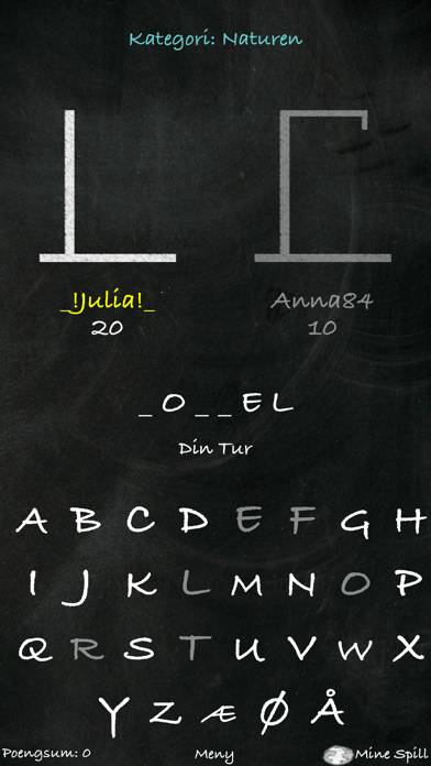 Hangman (Norsk) screenshot