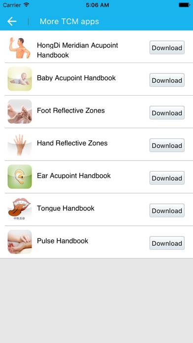 Tongue diagnosis handbook App screenshot #5
