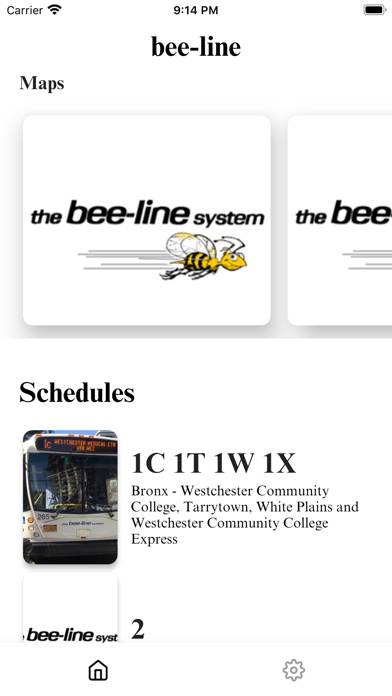 Bee Line Bus Bildschirmfoto