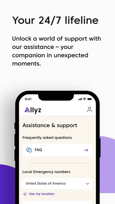 Allyz TravelSmart App screenshot