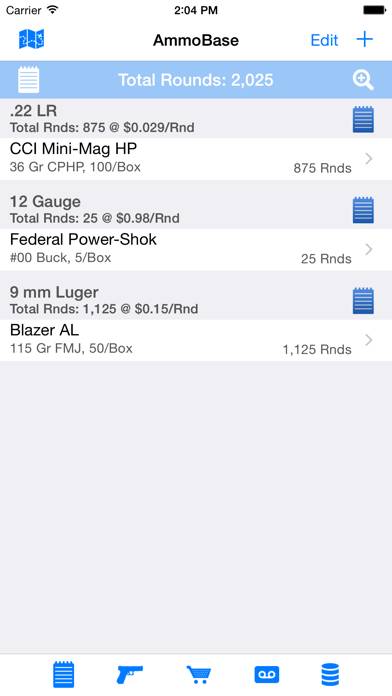 AmmoBase App screenshot #1