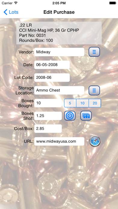 AmmoBase App screenshot #4