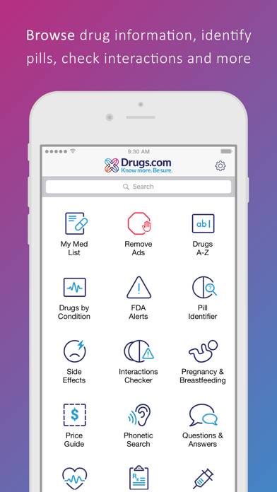 Drugs.com Medication Guide App screenshot #1