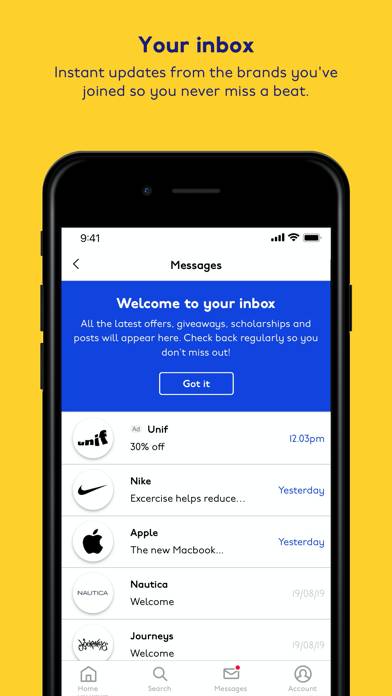 UNiDAYS: Student Discount App App screenshot #3