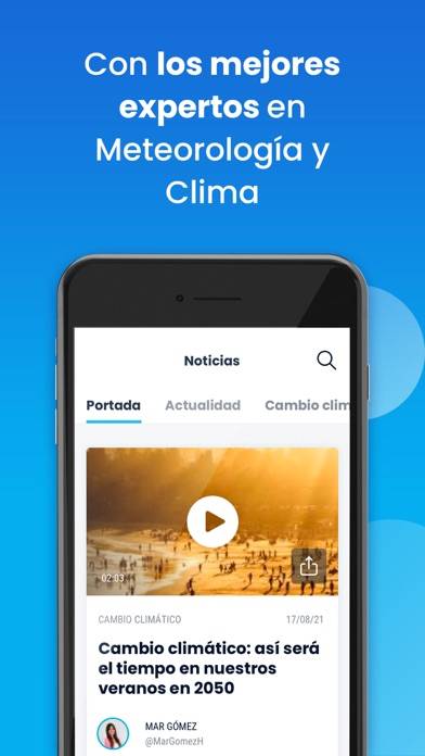 ElTiempo.es: Tiempo y Radar Schermata dell'app #6