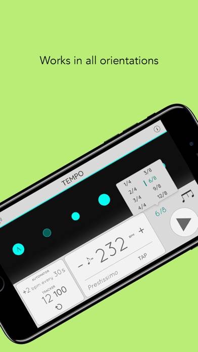 Metronomo: Tempo Lite Schermata dell'app