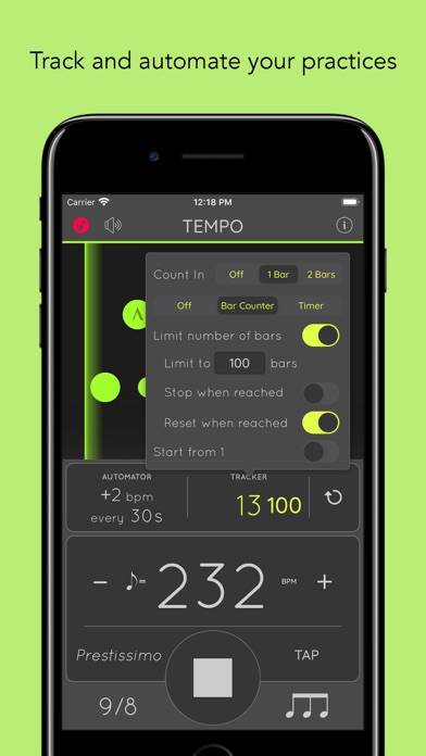 Metronome: Tempo Lite Schermata dell'app #3