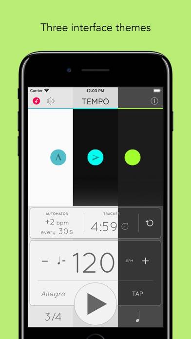 Metronomo: Tempo Lite Schermata dell'app