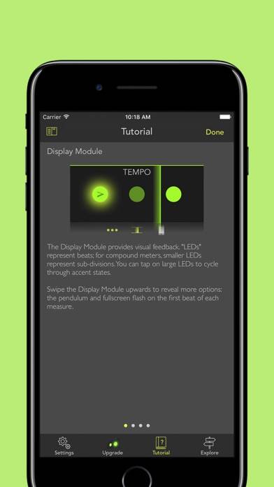 Metronome: Tempo Lite Schermata dell'app #5