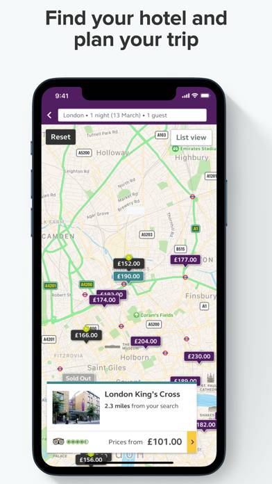 Premier Inn Hotels Capture d'écran de l'application #5