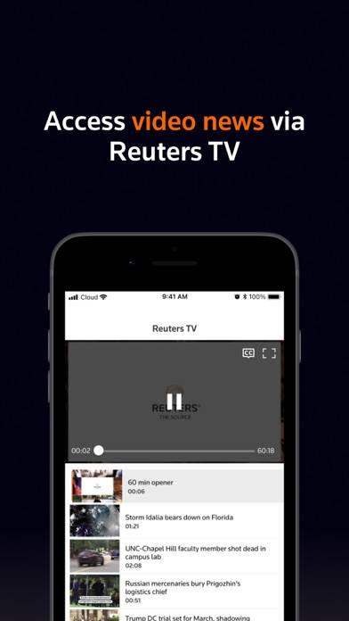 Reuters News App skärmdump #4