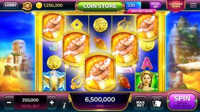 Caesars Slots: Casino Games App skärmdump #3