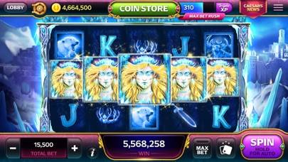 Caesars Slots: Casino Games Schermata dell'app #5