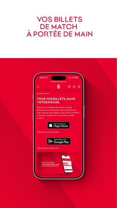 AS Monaco Capture d'écran de l'application